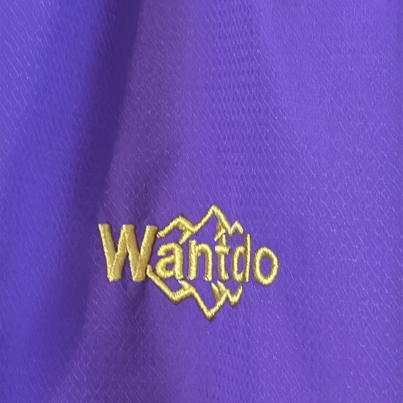 NWOT Women’s Wantdo Lined Purple Poly Waterproof Detachable Hood Ski Jacket - Picture 5 of 11